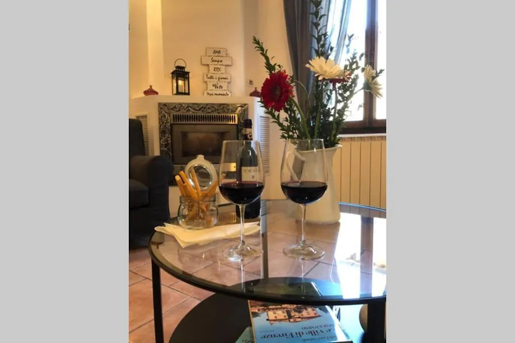 Il Terrazzino Del Chianti Greve In Chianti Lägenhet
